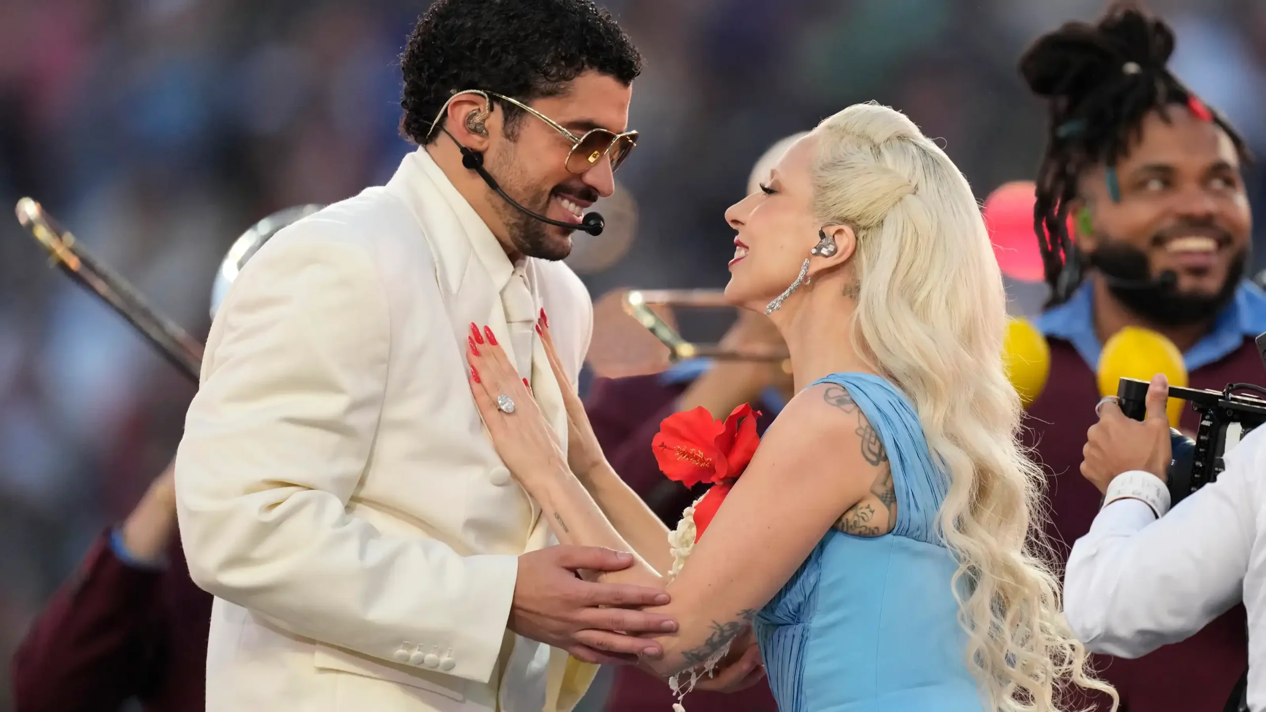 A Couple Invited Bad Bunny to Their Wedding — and Got Married During His Super Bowl Halftime Show