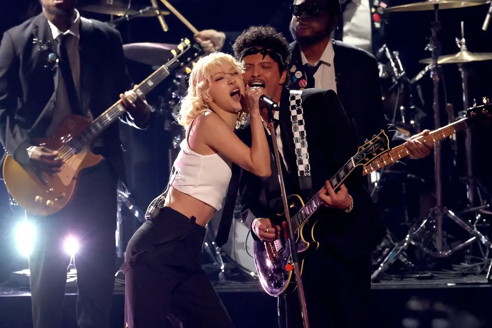 How Bruno Mars and Rosé Redefined Live Performance at the Grammys